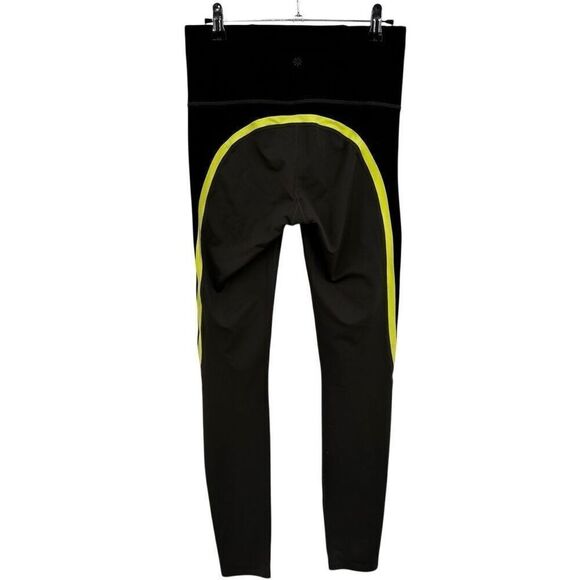 Athleta Spar Colorblock 7/8 Tight Leggings Gray & Black Small Tall - Picture 8 of 10